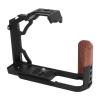 Wood Handle Metal Camera Cage Protective Frame for ZFC Microcamera Half Mount Expansion Shoot Accessory (Akozongq6za81csw-11) view 3