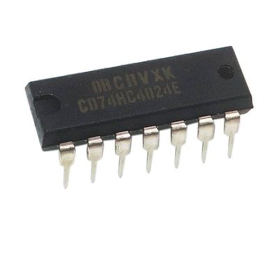 10 PCS CD74HC4024E 74HC4024 New