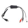 VBESTLIFE USB Audio Capture Card with 3.5mm and AV Ports for Vista, 7, 8, 10, 11, for Cassette Tapes to MP3 Converter view 1