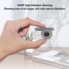 Mini Keychain Camera, 1080P 12MP Digital Camera with 0.96 Inch Screen, Memory Card, USB Charging Cable, 1080P HD Video Compact Camcorder (White) (128GB) view 3