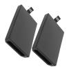 2Pcs 360 Slim Hard Drive Case, Replacement Enclosure for 20GB, 60GB, 120GB, 250GB, 500GB Ultra Slim Hard Drive Cases,Snap Console Internal Hard Drive Case for 360 Slim view 4