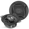 5 CORE Car Two Way Speaker System 4 Inch Pro 250 Watt Pair 4 Ohm w Built-in Tweeter High-Efficiency Audio Component Coaxial Speakers for Stereo Sound - CS 04 2W view 1