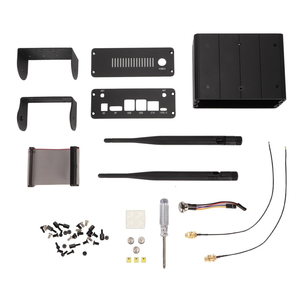 Aluminum Alloy Case for Orin Mini Computer with Three Sides Cooling Holes and Anti Slip Rubber Pads, Exquisite Manufacturing Technology