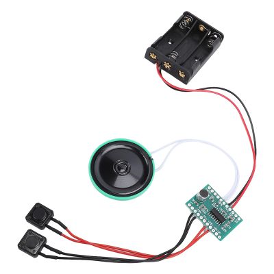 Greeting Cards Recordable Voice Module Single Play 60S Recording Time Card Recording Sound Chip 10cm Wire
