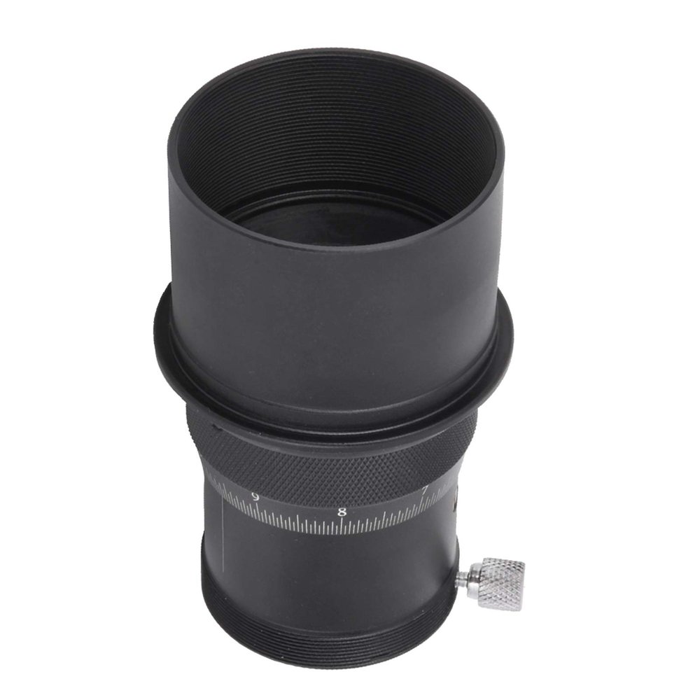 2 Inch High Precision Focuser for Planetary Photography, External Focusing with 1.25 Inch CCD Compatibility, Aluminium Alloy Construction, Fine Tuning Capability for Astronomical