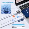 AVMAX USB C to USB A Adapter 4 Pack, USBC Male to USB A 3.0 Female OTG Adapter, Type C Male to Type A Female 3.0 OTG Adapter for Apple iPhone 16 15, Flash Thumb Drive,Mac,iPad,Samsung Galaxy view 2