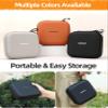 YYFRIEND Drone Accessories Matte Leather Shock-resistant Mini Travel Case for DJI FLIP view 3
