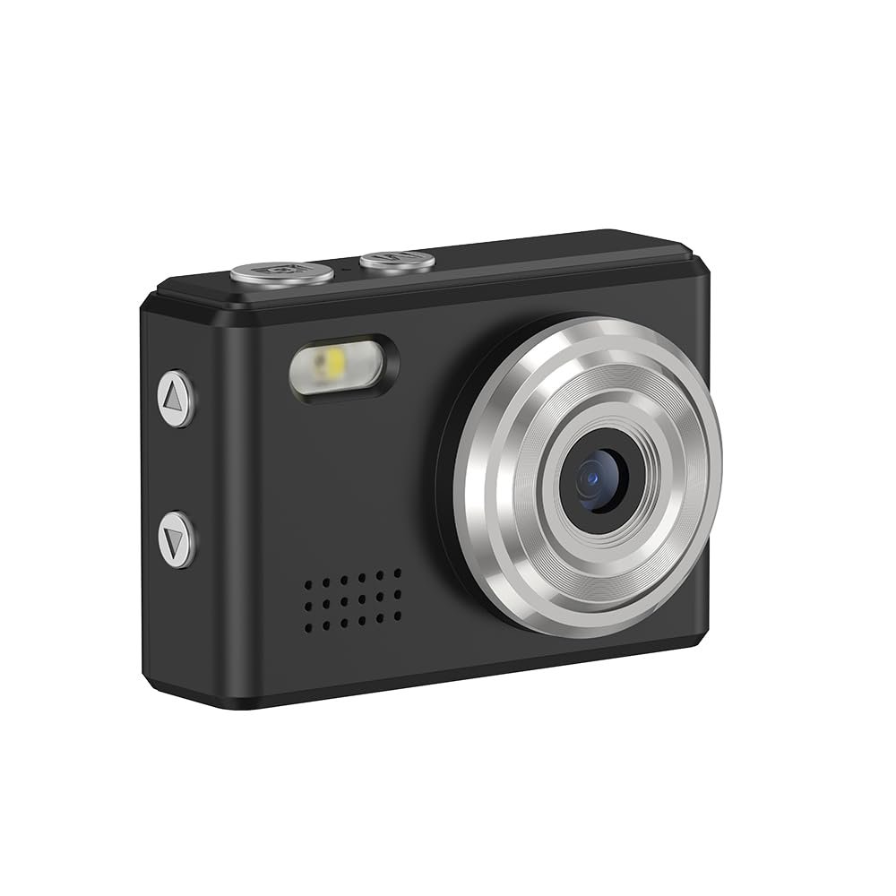 Little Finger Camera Size for All Ages Portable and Fun It can be Connected to Both Computer and Mobile Phone and it Comes with a TF Card (Black)