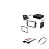 BYRXMO Single Din Dash Kit Stereo Installation Install Kit W Wire Harness for Suzuki,for Saturn,for Pontiac,for GMC,for Chevy,for Buick view 1