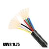 Communication Equipment Original RVV8 Electric Wire Signal Line Power Cable RVV8X0.3/0.5/0.75/1.0mm Square Connection line Control Signal line Wire and Cable(8 RVV 0.75mm) view 2