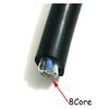 Communication Equipment Original RVV8 Electric Wire Signal Line Power Cable RVV8X0.3/0.5/0.75/1.0mm Square Connection line Control Signal line Wire and Cable(8 RVV 0.75mm) view 4
