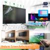 DZQWBB TV Screen Anti Glare Film 55 inch Anti Glare Film for TV 55 Inch Screen Protector, Matte Cover with Blue Light Glare Reduction Easy Install Kit (55 inch Glare 1211 mm) view 2
