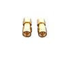 10 PCS SMA-jj Male to Male Connector SMA Double Male RF Connector SMA Male Internal Screw Internal pin Adapter view 1