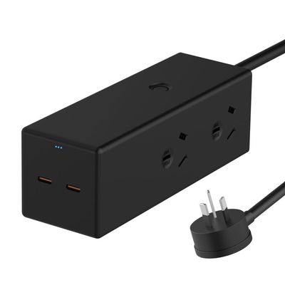 JSEIAJB Desktop Fast Charging Source Strip with Cable Power Socket Express Charging(D)