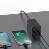 JSEIAJB Desktop Fast Charging Source Strip with Cable Power Socket Express Charging(D) view 2