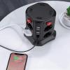 AFPSDLFJDLS Vertical Power Strip Circuit Surge Protection Socket Tower Outlets 2m Extenstion Cord view 3