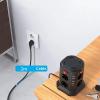 AFPSDLFJDLS Vertical Power Strip Circuit Surge Protection Socket Tower Outlets 2m Extenstion Cord view 4