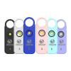 Emergency Self-Defense Rechargeable Alarm Keychain  Safety Defense Key Chain with LED Security Alarm for Women (2, Black&White) view 2