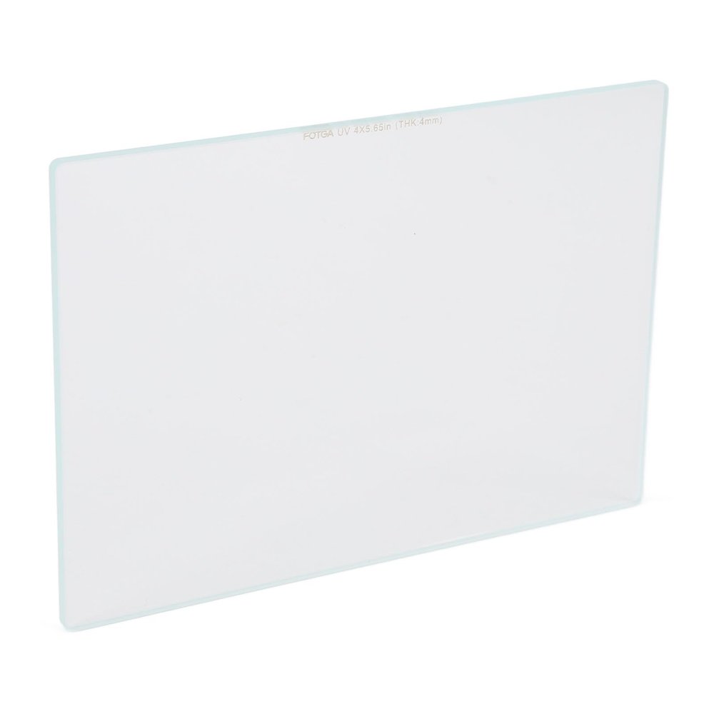 Square Filter 4x5.65 Inch Optical Glass High Definition Rectangular Protective Filter for Camera Lens Matte Box