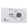 50MP 4K Digital Camera with 16x Zoom, Compact Selfie Camera for Travel, 2.4 Inch Screen, Rechargeable Photography Camera (64GB) view 1