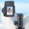 Acouto Foldable L Shaped Quick Release Plate Camera L Bracket Vertical Horizontal Switching with 1/4 Inch Screw for DSLR Camera view 2