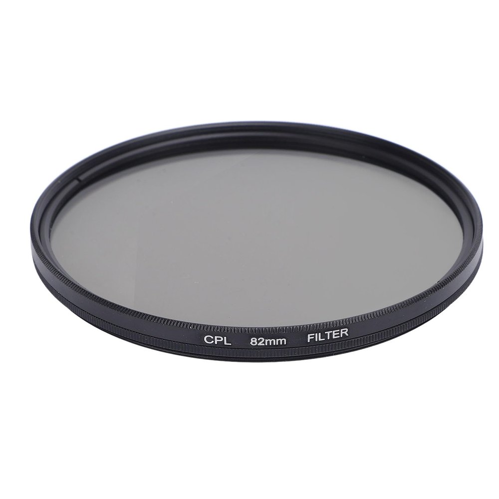 82 mm Camera Lens Filter, Circular Polarizer Filter with Gray Filter for Blue Skies and Reflections, Aluminum Alloy Frame, Multi Coated Optical Glass, CPL Filter for Landscape