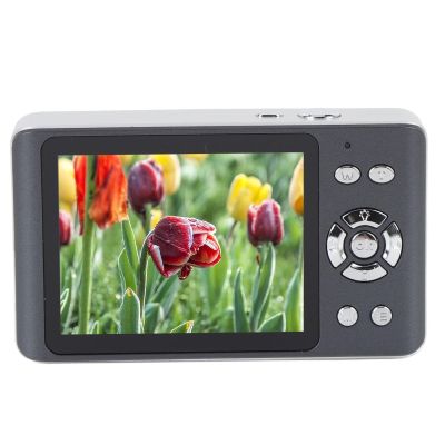 4K 64MP Compact Digital Camera with Autofocus, 18X Zoom, and 2.8-Inch Screen Point and Shoot Camera for Travel Photography (Black)