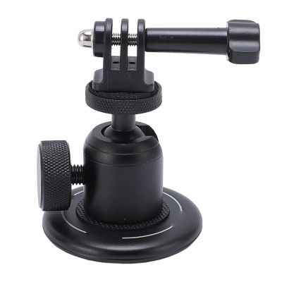 Camera Holder with Double Way Adjustable Angle, Strong Magnetic Base, Portable Mounting Stand for Action 5 Camera Mount Rotatable Accessories
