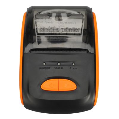 TOPINCN Portable Printer, BT Mobile Phone Connection, Mini Thermal Sticker Printer Printing Technology Handheld Printer for Home and Office