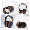 IMIKEYA Noise Reduction Headset Lightweight Over Ear Headset Advanced Noise Reduction for Drummer Protection view 3