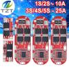 BMS 1s 2s 10a 3s 4s 5s 25a BMS 18650 Li-ion Lipo Lithium Protection Circuit Module PCB Pcm 18650 Lipo BMS Charger (Color: 1S BMS 10A 4.2V) view 3
