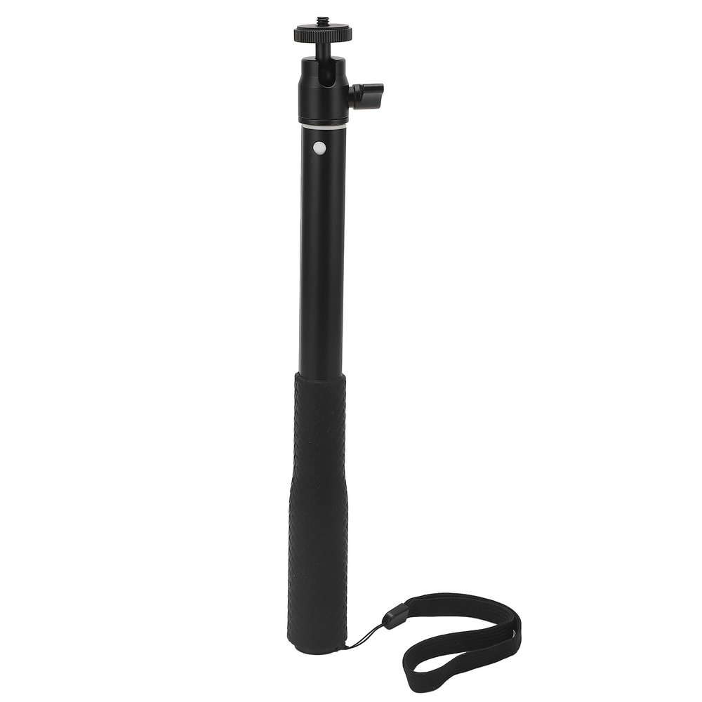 Nurnesy Professional 4 Section Telescopic Stabilizer Extension Rod  Lightweight Aluminum Alloy Tripod Accessory