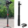 Nurnesy Professional 4 Section Telescopic Stabilizer Extension Rod  Lightweight Aluminum Alloy Tripod Accessory view 3