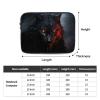 Big Black Wolf with Red Eyes Laptop Sleeve Bag 13 Inch Waterproof Shockproof Laptop Case Bag Lightweight Tablet Travel Cover Computer Skin Bag Tablet Carrying Case view 4