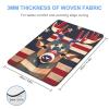 Square Waterproof Mouse Pad Non Slip Rubber Base MousePads Americana Flag Deer Printed Washable Mouse Mat for E-Sports Gaming Offices view 2