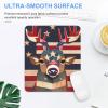 Square Waterproof Mouse Pad Non Slip Rubber Base MousePads Americana Flag Deer Printed Washable Mouse Mat for E-Sports Gaming Offices view 4