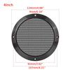 2Pcs Speaker Grill Mesh, 4in 124mm Speaker Cover Woofer Circle Grille Guard Auto Subwoofer Speaker Grille view 2
