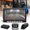 2-Way 720P HD Surveillance Camera with 7-inch Display, Vehicle reversing Monitoring, Support Video Recording, Magnetic Camera Bottom, for Forklift Safety Loading and unloading Monitoring System view 1