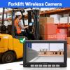 2-Way 720P HD Surveillance Camera with 7-inch Display, Vehicle reversing Monitoring, Support Video Recording, Magnetic Camera Bottom, for Forklift Safety Loading and unloading Monitoring System view 4