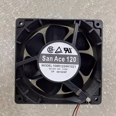 109R1224H1021 DC24V 0.25A 2-Wire Inverter Cooling Fan 120x120x38mm 12cm