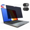 Magnetic Privacy Screen for MacBook Air 13 inch (2022-2025 M2-M4 Max), Anti-Glare, Blue Light Protector, Scratch Resistant, Removable Laptop Filter Private Shield & Webcam Cover view 1