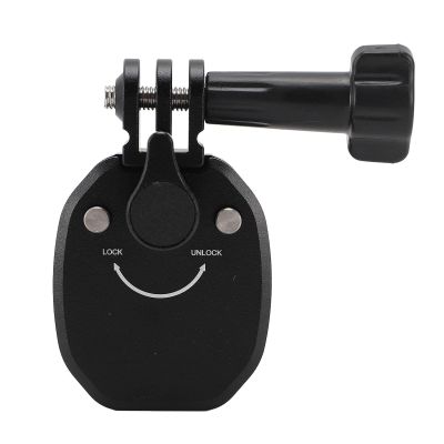 Action Camera Motorcycle Windshield Clip Motorcycle Windshield Mounting Bracket for Action GO ONE R Series Smartphones CNC Aluminum Alloy Double Layer Silicone Cushion