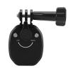 Action Camera Motorcycle Windshield Clip Motorcycle Windshield Mounting Bracket for Action GO ONE R Series Smartphones CNC Aluminum Alloy Double Layer Silicone Cushion view 1