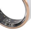 LOUYENOUS Smart Ring Fitness Tracker Multi Sports Modes Water Resistant Gesture Camera Control Ultra Thin Wearable Smart Ring with Charging Case for Men Women(Gold Frame,10#) view 2