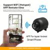 NUMNBE X5 Mini Camera HD1080P Compact Wireless WiFi Camera with Recording Function - 140 Wide Angle Night Vision, Motion Detection, Remote Monitoring for Outdoor & Home view 2