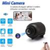 NUMNBE X5 Mini Camera HD1080P Compact Wireless WiFi Camera with Recording Function - 140 Wide Angle Night Vision, Motion Detection, Remote Monitoring for Outdoor & Home view 4