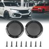 Edinstry Car 2pcs Car Speaker Grill Cover Mesh Protector Cover Woofer Subwoofer Grill 6inch Black view 2
