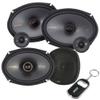 KICKER KS-Series 51KSS269 6"x9" Component Speakers and 51KSC6904 6"x9" Coaxial Speakers - High Power Handling view 1