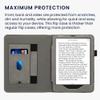 kwmobile Case Compatible with Amazon Kindle Paperwhite (2024)/Colorsoft Case - Cover for eReader with Magnetic Closure - Grey view 3