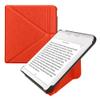 kwmobile Origami Case Compatible with Kobo Libra Colour Case - Slim PU Leather Cover with Stand - Orange view 1